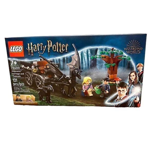 LEGO 76400 Harry Potter Hogwarts Carriage Thestrals Luna Lovegood Retired New